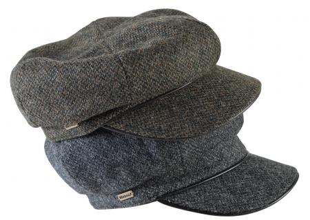 barbour baker boy hat black