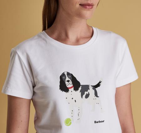 barbour spaniel t shirt