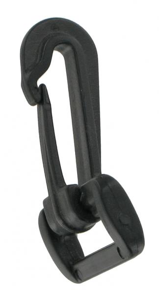 Plastic Snap Hook 5.5cm long for 37mm wide straps at Cox the Saddler