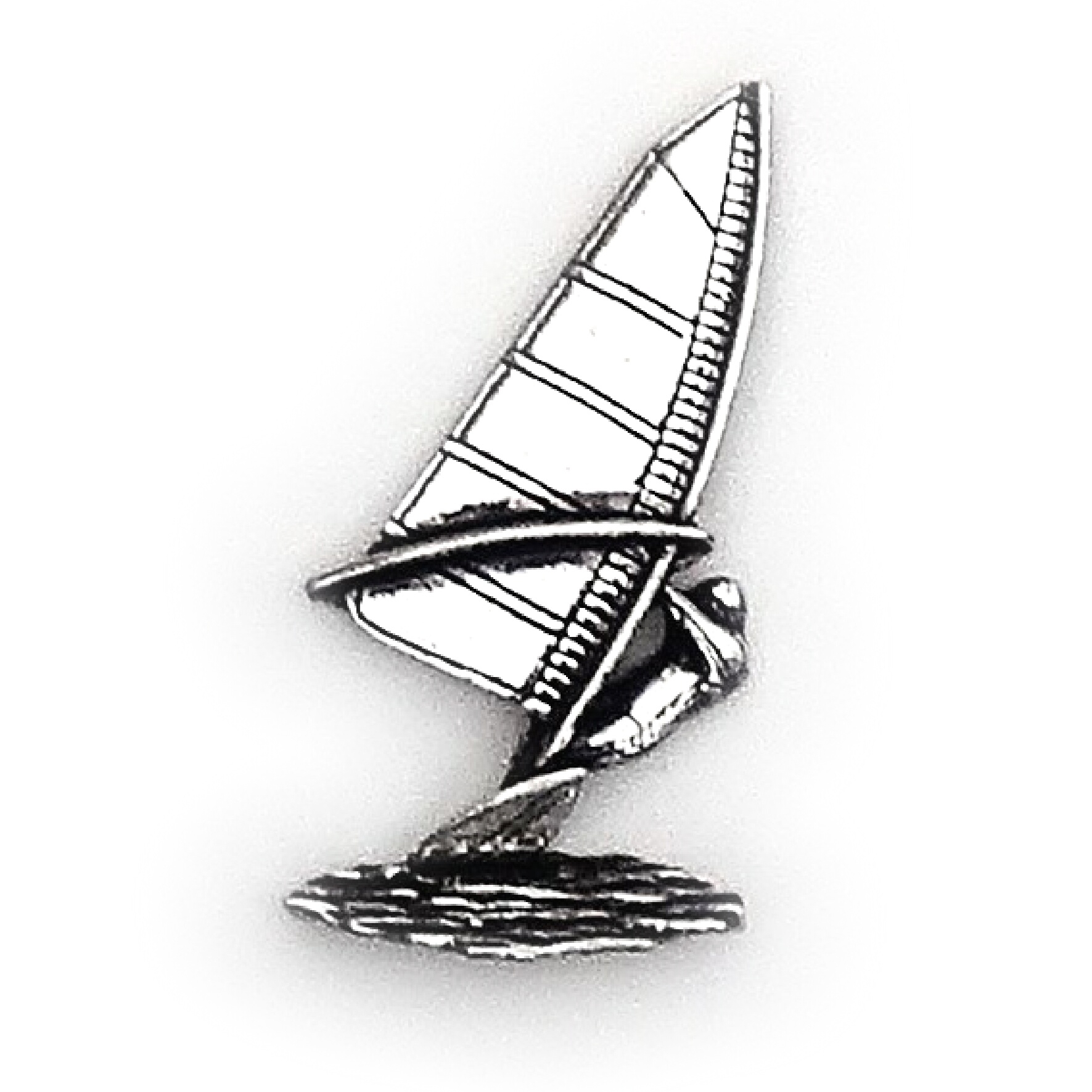 Windsurfer Pewter Badge S15